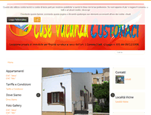Tablet Screenshot of casevacanzacustonaci.it
